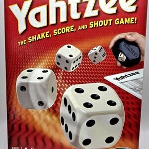 Yahtzee Classic Dice Game Complete Family Game Ages 8+